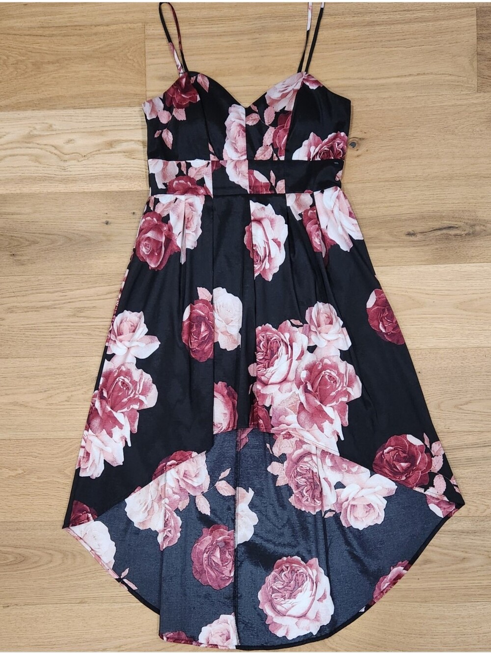 High Low Floral Dress